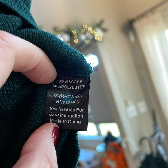 NWT The Workshop Green Top - Picture 7 of 10